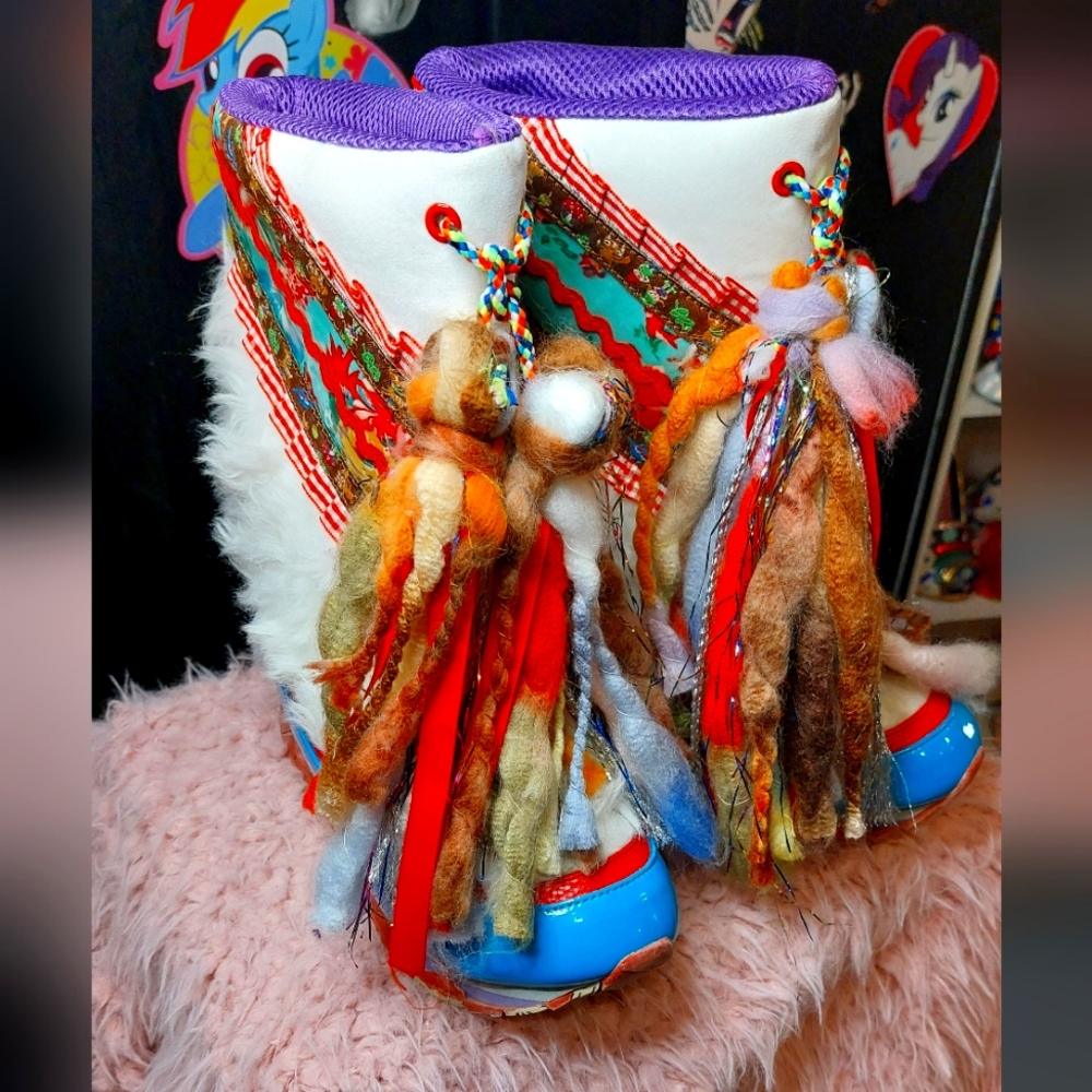 Irregular Choice Iced Blizzard Boots 37